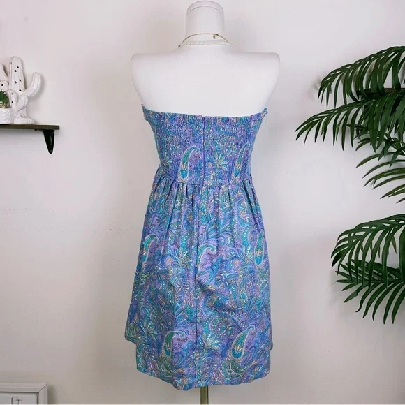 Lusana Melody Mini Dress in Akila Color Size Small NWT - Picture 5 of 6